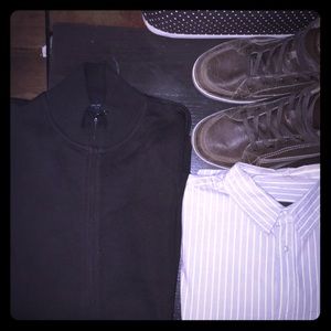 Men’s full zip sweater